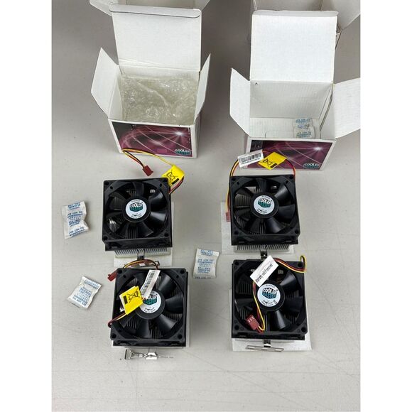 Cooler Master CK8-8JD2B-0L-GP 80mm CPU Cooler Set Of 4- New In The Box FA2469 - Picture 6 of 6